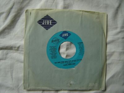 KOOL MOE DEE Go see the doctor JIVE 7´single 1986 FLC