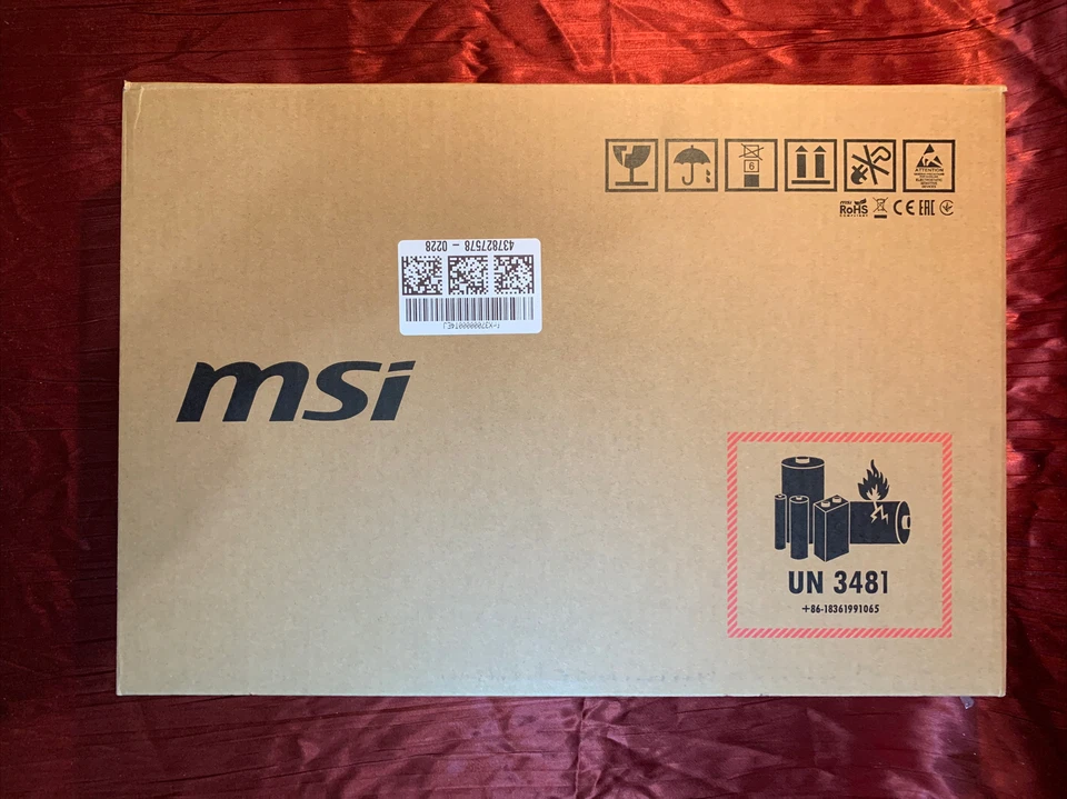 MSI GF63 THIN 9RCX-818 15.6" Gaming Laptop Intel i7-9750H NVIDIA RTX 1050 Ti - Image 3 of 4