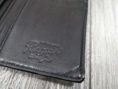 An Original Penguin ~By Munsingwear leather Flip / fold Card Case