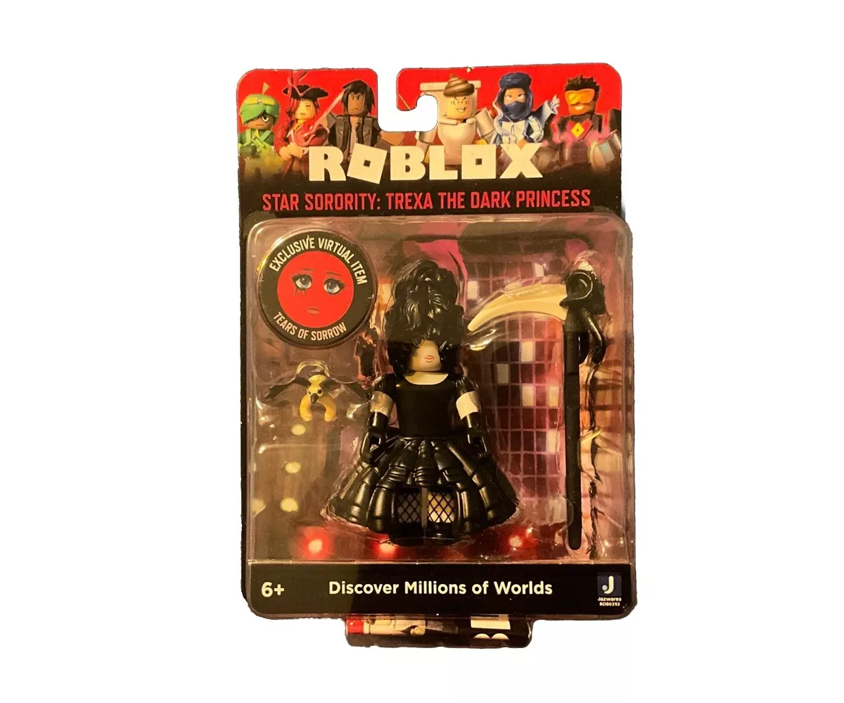 Roblox Tears of Sorrow Face Code and Star Sorority Trexa The Dark Princess