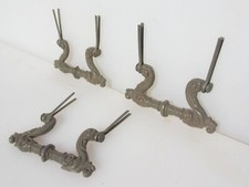 Maniglie in ferro antico cassetto portaoggetti cassetto ascensori vintage rococò 4,5"L x3