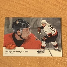 2006-07 Flair Showcase Executive Lounge #290 Dany Heatley Ottawa Senators