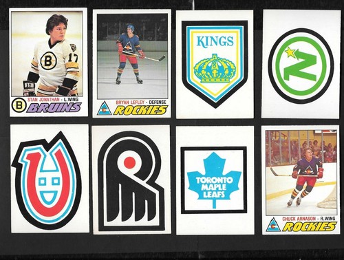 1977-78 OPC O PEE CHEE NHL HOCKEY CARD ERROR VARIATION 265-396 & INSERT SEE LIST - Picture 236 of 365