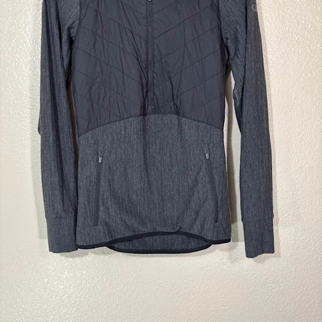 Icebreaker MerinoLOFT GT Descender Híbrido Manga Larga Media Cremallera Capucha Talla XS Foto 3 de 4