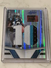 2010 Absolute Memorabilia Premiere Materials /10 Armanti Edwards Jumbo Patch RC