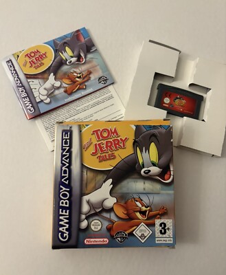 Nintendo GameBoy Advance - Tom and Jerry Tales OVP - mit Anleitung/Inlay - Case