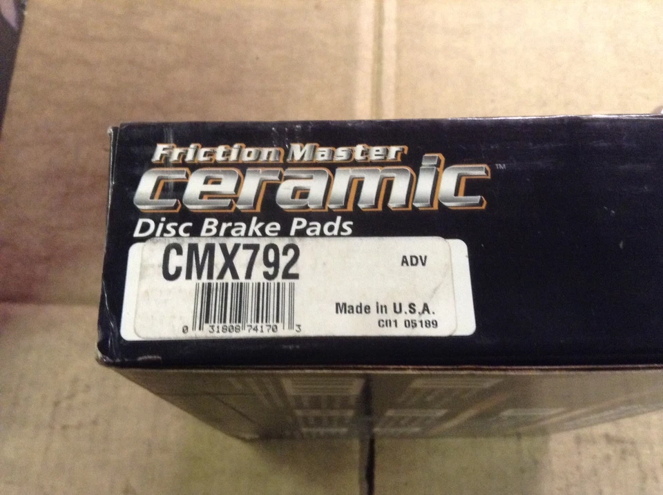 Pastillas de freno de disco Friction Master CMX792 Foto 2 de 3