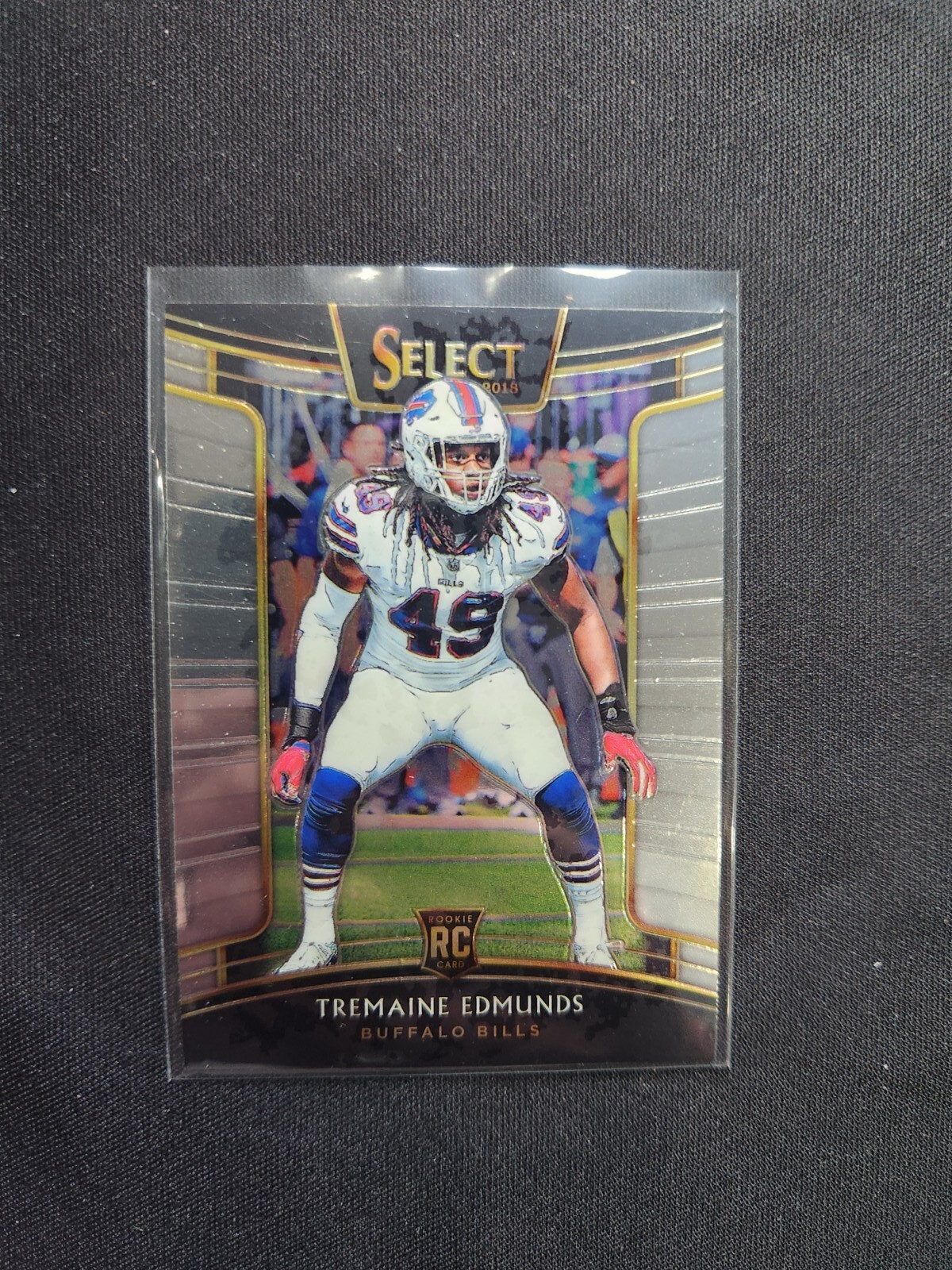 2018 Panini Select Football Tremaine Edmunds RC Concourse #26