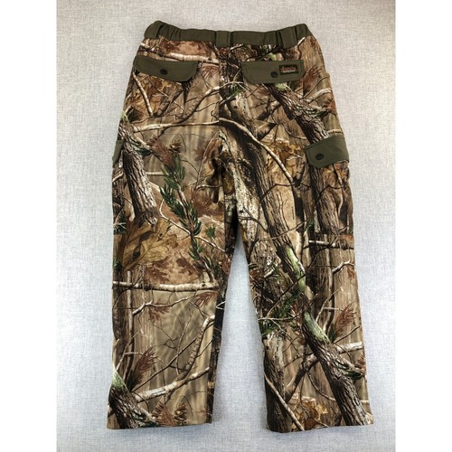 Scent Lok Full Season Velocity Pants Mens Large 34x25 Realtree AP Camo Cargo - 第 9/11 張圖片