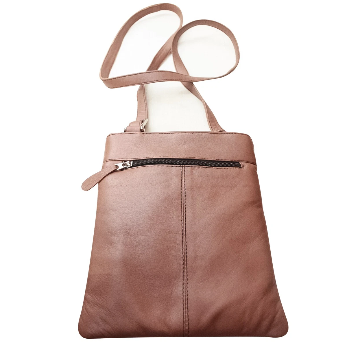 Stylo Classic Cowhide Leather Tote Bag For Women - Includes Matching Clutch, Spacious Work & Everyday Bag - View #10