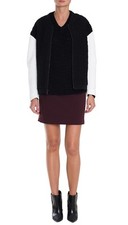 Tibi Colorblock Patchwork Cable Knit Bomber Jacket Size Xs Nwt $495