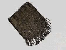 Vintage 1920s Art Deco 20s Beaded Drawstring Bag Tiny Beads