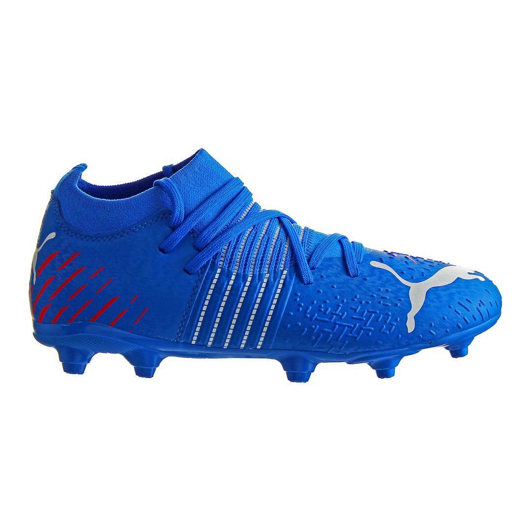 Puma Future Z FG/AG Kids Blue Football Boots UK