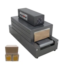 Mesh Type Heat Shrink Tunnel Packaging Machine 220V PVC Film Shrink Sealer