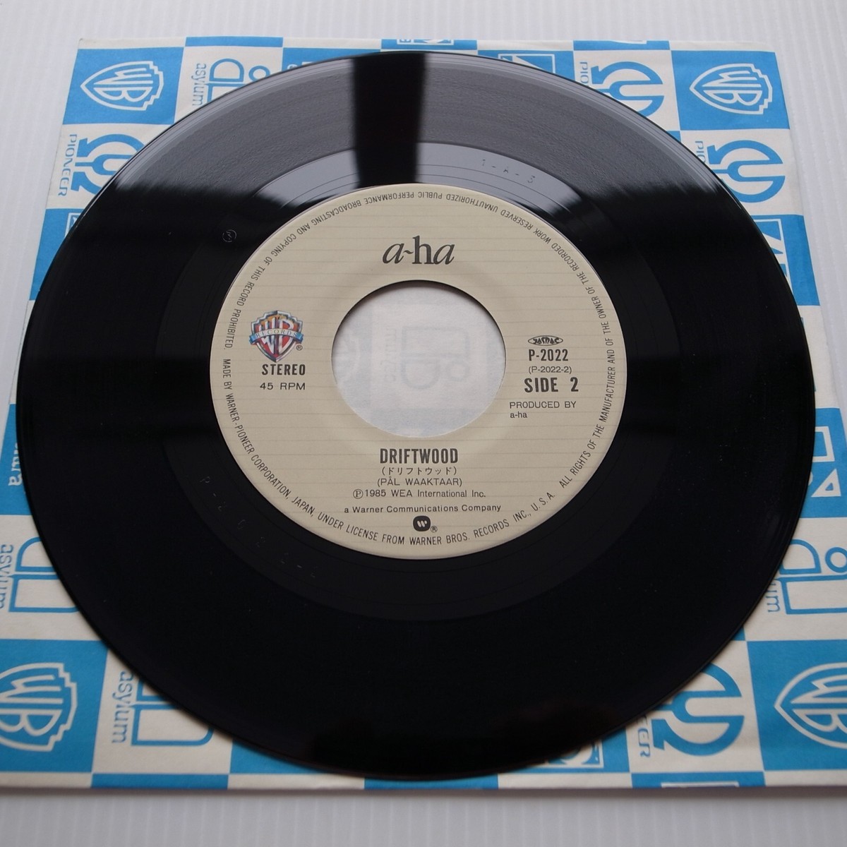 a-ha ‎– The Sun Always Shines On T.V. JAPAN 1985 single 7