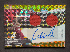 Clifford Omoruyi 💥🏀 PROSPECT DUAL RELIC AUTO GOLD /50! 2024-25 Bowman U Best