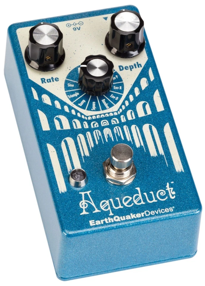 Nuevo pedal de efectos para guitarra Earthquaker Devices Acueduct Vibrato Foto 4 de 4