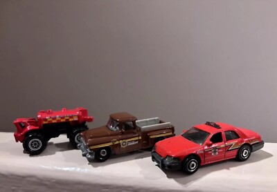 Matchbox Autos - Mattel - Emergency Response Vehicle Konvolut