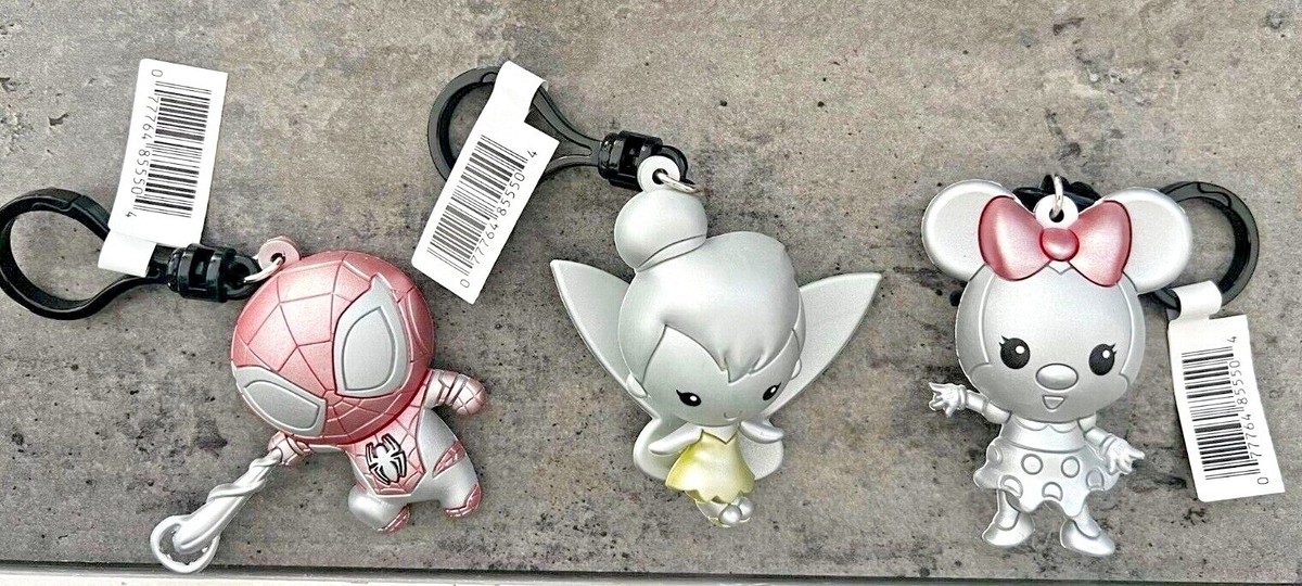 2023 Disney 100 Figural Bag Clip Blind Pack Keychain, Pick Your