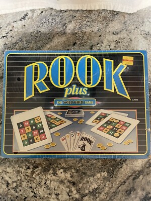 Rook Plus The Wild Bird Game Parker Brothers 1994 New Sealed Box