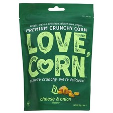 Love Corn | Crunchy Corn - Cheese & Onion | 3 x 115g