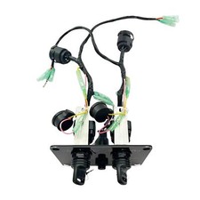 6K1-82570-13 6K1-82570-08 Dual Key Switch Control Panel Mount For Yamaha Boat