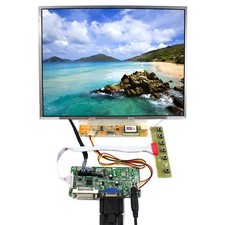DVI VGA Controller board 12.1" N121X5 LTN121XT HT121X01 1024x768 LCDDisplay