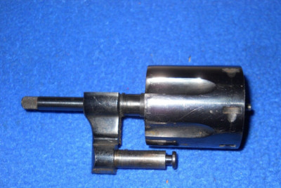 Smith & Wesson Model 15 .38SPL BLUED 6 SHOT CYLINDER ASSY  w/ YOKE #CL3193