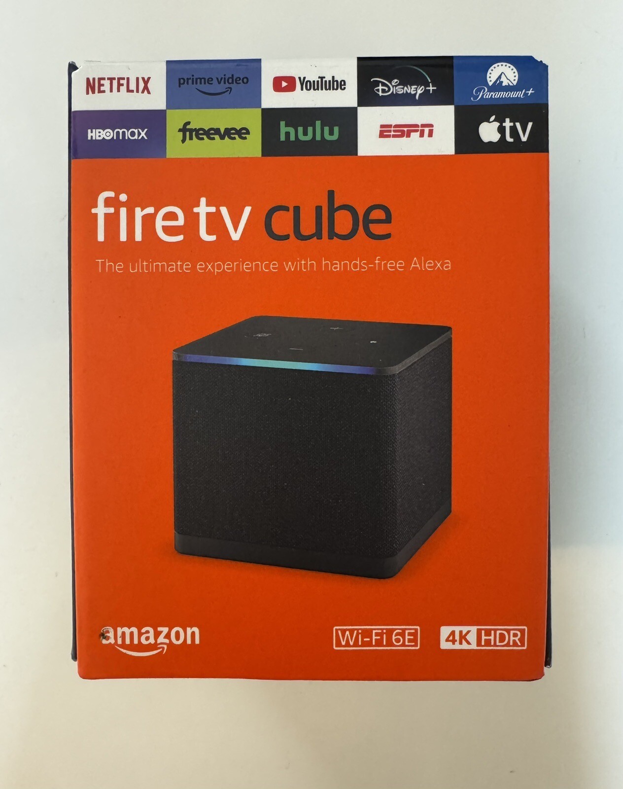 Amazon Fire TV Cube 3rd Gen Streaming Player With Alexa Wi-Fi 6E 4K ...