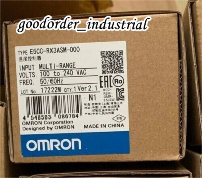 Omron E5CC-RX3ASM-000 Temperature Controller E5CCRX3ASM000 New In Box