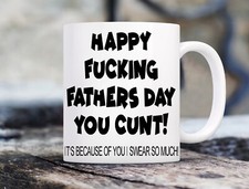 Thanks Dad I Swear A lot Cup Mug Gift Funny Birthday Father?s Day Present
