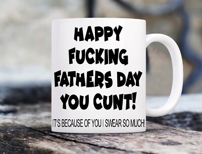 Danke Papa ich schwöre viel Tasse Becher Geschenk lustig Geburtstag Vatertagsgeschenk