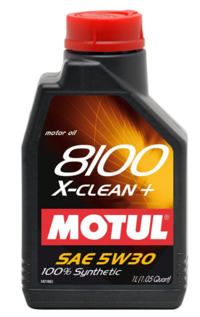 MOTUL Oil 8100 X Clean Plus + 5W30 Lubricant Engine Synthetic 1 Liter C3 Of