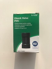 1-1/2 Check Valve PVC Pipe THREADED 175 PSI N...