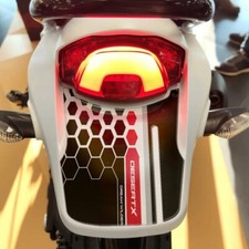 Sticker 3D Protection Pigtailed Rear Motorcycle  WithFor Ducati Desert x