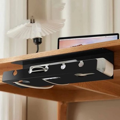 Unter Schreibtisch Kabelmanagement Tablett Schreibtisch Draht Organizer für Räume Zuhause & Büro