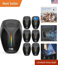 2025 Upgraded Ultrasonic Indoor Repeller - Small Black