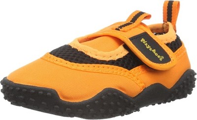 Playshoes Kids Aqua Shoes Bathing Shoes Swimming Shoes, Orange, 18 EUR
