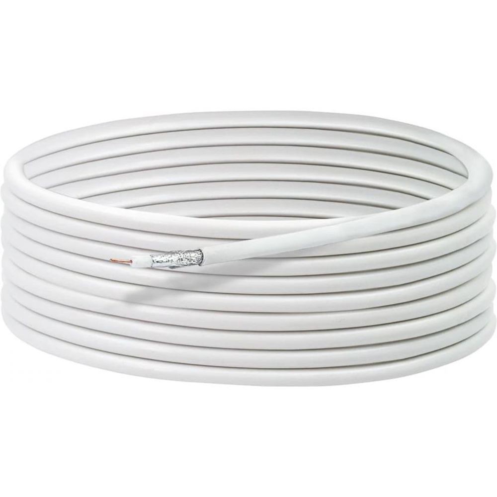 Система Schwaiger SAT Koaxialkabel unkonfektioniert 7 мм 90 дБ 30 м с 3-х сторонней регулировкой 3490₽