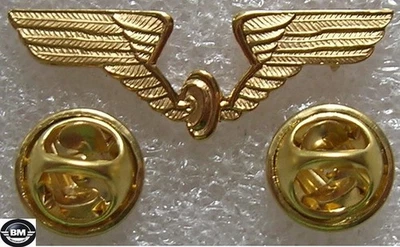 MARKENLOS Pin Anstecker Deutsche Reichsbahn DR Flügel Eisenbahn Zug Lok DDR Art. 6077
