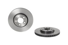 2x BREMBO Bremsscheibe PRIME LINE - UV Coated 09.D571.11 für AUDI SEAT VW SKODA