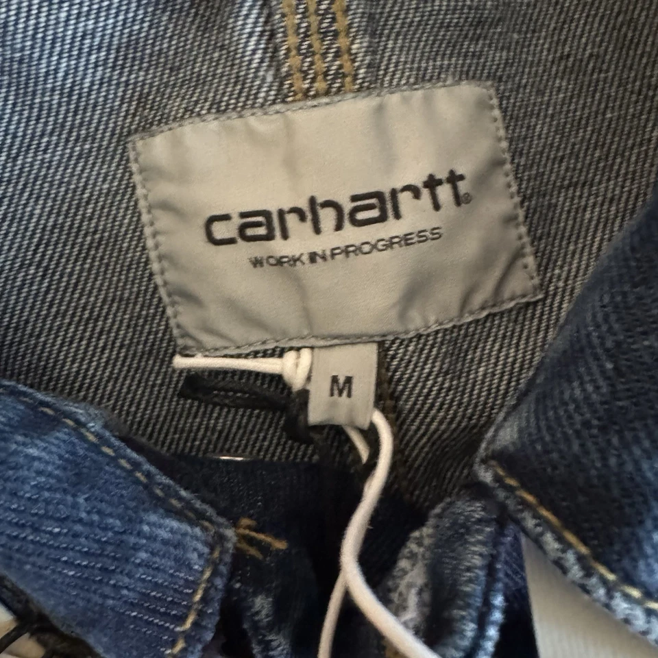 Carhartt WIP STETSON JACKET - BLUE STONE WASHED - NWT - Size M - Image 4 of 4