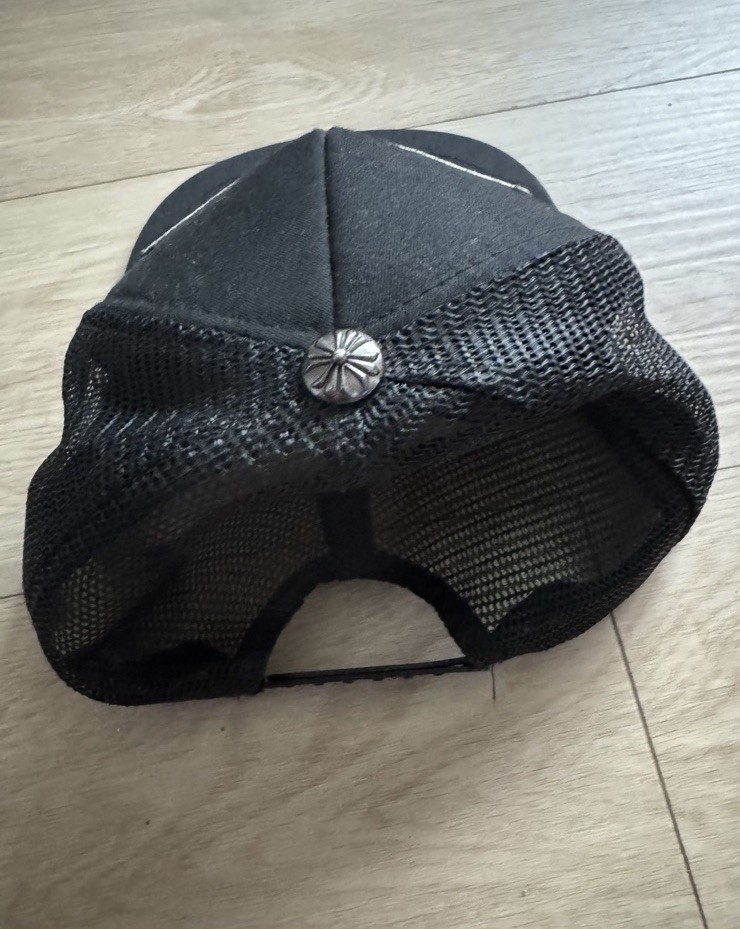 Chrome Hearts Black Trucker Hat Used thumbnail 2