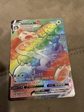 Snorlax VMAX 206/202 Rainbow Rare Sword & Shield Pokemon on eBay