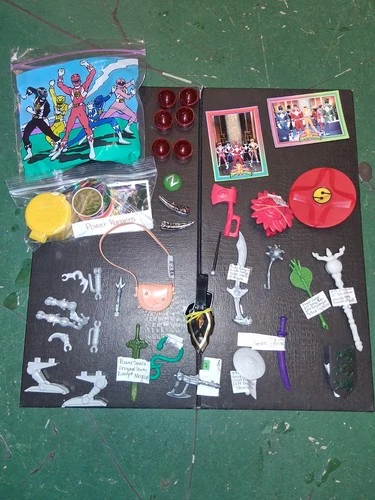 Vintage Power Rangers Parts Lot