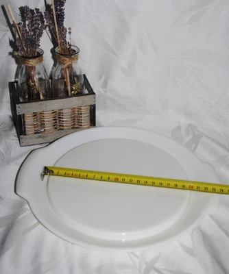 🌟TUPPERWARE Plat Service Charlotte Tarte Quiche ou autre Ø 20 cm Blanc - Photo 1/3