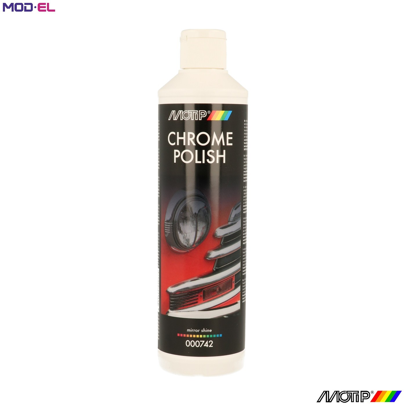 4x ✅Fits MOTIP CHEMIA SAMOCHODOWA 000742 CHROME CLEANER 500ml CHROME ⭐UK Seller⭐ - Image 5