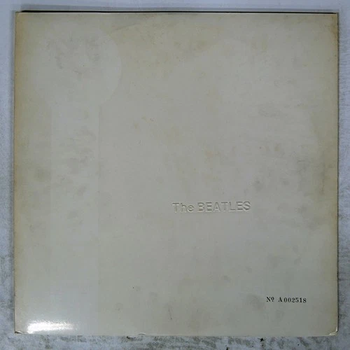 BEATLES WHITE ALBUM APPLE AP8570 Japan VINYL 2LP