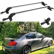41.3 Roof Rack Cross Bars Cargo Carrier Kayak Lock For Infiniti G35 G37 Sedan 41.3 Roof Rack Cross Bars Cargo Carrier Kayak Lock For Infiniti G35 G37 Sedan