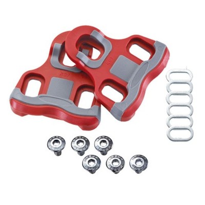 XPEDO XPR76 Ersatz-Cleats Thrust 7 System 6° float, Look Keo kompatibel, rot (1 